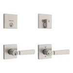 Kwikset Perth Keyed Entry Handle & Deadbolt Combo Pack. Fixed Price $35.95.