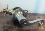 House Of Hardware Reversible Lever Set Satin Nickel Entry Door Knob. Fixed Price $20.99.