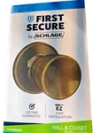 First Secure By Schlage Hall And Closet Door Knob Antique Brass Hawkins New. Fixed Price $5.99.