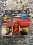 Master Lock Keyed Entry Bright Brass Tulip TUO0103. Fixed Price $9.99.