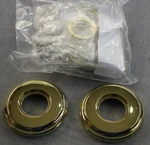 Baldwin 5028 031 Pair Estate Rosettes For Passage Functions Non-lacquered Brass. Fixed Price $50.39.