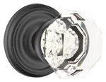 Emtek 8050OT Old Town Non-turning Two-sided Dummy Door Knob Set Black. Fixed Price $192.00.