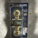 Tru Guard Ball Polished Brass Door Knob Closet Passage Universal Fit Adjustable. Fixed Price $5.00.