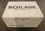 Schlage ND80PD Spa 626 Lever Lockset, Mechanical Storeroom Satin Chrome. Fixed Price $185.00.