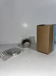Designers Impressions 615595 Satin Nickel Toe Tap Drain Overflow Conversion Kit. Fixed Price $7.85.