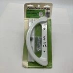 Slide-co 143598 Sliding Patio Door Handle Set, White. Fixed Price $17.99.