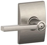 Schlage F40-LAT-CEN Latitude Privacy Door Lever Set Nickel. Fixed Price $47.28.