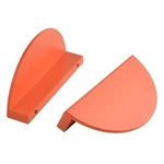 4 Pack Colorful Orange Half Moon Kitchen Cabinet Pulls 3 Inch Hole Center Clo.... Fixed Price $28.50.