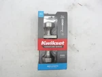 Kwikset Pismo Bed/bath Square Door Knob 730PSK Sqt 15 Cp, 97301-033 Satin Nickel. Fixed Price $29.73.