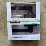 Defiant 32LS3X903A Tonebridge Matte Black Hall/closet Door Lever W Square Rose. Fixed Price $15.99.