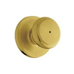 Weiser Troy Privacy Knobset Polished Brass NA-300-T-3. Fixed Price $23.80.