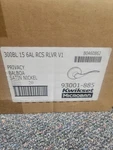 Kwikset Balboa Satin Nickel Passage Lever W/ Microban, 300BL 15 6AL Rcs Rlvr V1. Fixed Price $19.99.