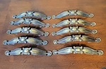 10 National Lock Amerock Medallion Cabinet Drawer Pull Door Handles Bronze. Fixed Price $14.99.