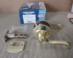 Dexter Schlage J40 Las 605 Hand Bright Brass Lever Privacy Lock Bed Bath. Fixed Price $15.00.