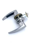 (2-PACK) Yale Monroe Passage Door Lever Handle Satin Chrome D510W701. Fixed Price $21.99.