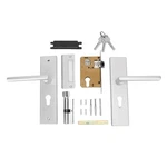 Door Handle Aluminium Alloy Installation Straight Lever With 3 Keys Easy.... Fixed Price $35.20.