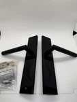 Emtek 8241US19 10 Inch Stretto Rectangular Privacy Sideplate Entry Set From. Fixed Price $57.21.