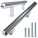 Premium Solid Euro Style Bar Handle PULL-25PACK-3 In Hole Center & 3/8 L.... Fixed Price $70.48.