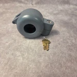 Prime-line 4180 Gray Diecast Knob Lock-out Keyed Device Door Security W Keys. Fixed Price $15.99.
