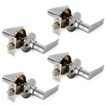 (4 Pack) Villar Home Designs Door Lever Lara Passage. Fixed Price $57.99.