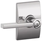 Schlage F40-LAT-CEN Latitude Privacy Door Lever Set Chrome. Fixed Price $47.28.