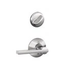 Schlage Latitude Interior Lever With Deadbolt, Bright Chro. Fixed Price $107.11.