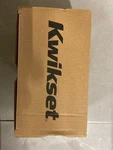 Kwikset Trafford Matte Black Single Cylinder Handleset Trim. Fixed Price $52.99.