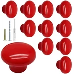 Biaungdo 10 Pack Red Ceramic Kitchen Cabinet Knobs Pulls, 32 MM/1.26 Inch. Fixed Price $12.44.
