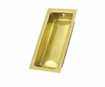 Deltana FP227 Flush Pull 3-5/8 X 1-3/4 1/2 Inch Solid Brass 10 Finishes. Fixed Price $13.01.