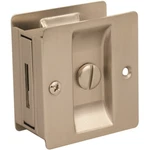 Satin Nickel Pocket Sliding Door Lock Pull Hardware Set Taymor 25-PH590SN. Fixed Price $12.95.