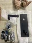 Schlage Custom FCT59LAT622CEN Century By Latitude Hanldeset, Matte Black. Fixed Price $64.75.