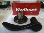 Kwikset 788PML Rh 11P Pembroke Half-dummy Right-handed Lever, Venetian Bronze. Fixed Price $16.95.