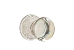 Emtek Privacy Satin Nickel Providence Crystal + Lancaster Rosette Door Knob Hand. Fixed Price $214.99.