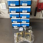 Lot Of 10 Kwikset Bed / Bath Door Handles Locksets Newport Lever 115 Privacy. Fixed Price $80.00.