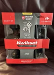 Kwikset Pismo 991 Entry Knob & Single Cylinder Deadbolt Matte Black Combo Pack. Fixed Price $32.50.