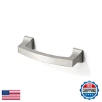 Tunny 10 Pack Cabinet Handles Brushed Nickel 3" 76MM Screw Spread Drawer Pulls. Fixed Price $66.15.