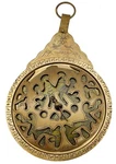 5MOONSUN5'S 8.5" Hanging Brass Arabic Astrolabe Globe Maritime Navigational A.... Fixed Price $101.69.