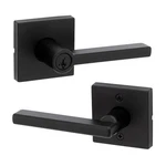 Door Handle Keyed Entry Lever Lock Matte Black Kwikset Halifax 97500-084 Secure. Fixed Price $114.99.