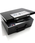 Honeywell Fire Resistant Steel Safe Digital Keypad Lock Black 12.7X10.4X5.5. Fixed Price $30.00.