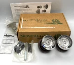 Nostalgic Warehouse Crystal Glass Door Knobs Timeless Bronze Passage Set 700226. Fixed Price $85.00.