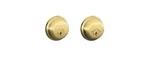 Schlage Lock Company B62N 505 605 Double Cylinder Deadbolt Bright Brass. Fixed Price $24.99.