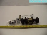 Schlage F40 622 Plymouth Door Knob Privacy Lock Matte Black 043156112302. Fixed Price $28.69.