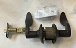 Schlage F40 613 Privacy Bed/bath Door Lever Set Oil Rubbed Bronze Avanti. Fixed Price $18.95.