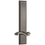 836142 Left Handed. Grandeur Carre Tall Plate Passage.portonfino Antique Pewter. Fixed Price $59.99.