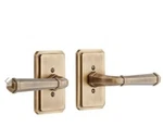 Signature Hardware Matteen Solid Brass Dummy Interior Door Set, Antique. Fixed Price $49.95.