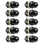 Crutello Passage Door Knob For Hall And Closet - Ball 10 Pack, Black. Fixed Price $90.99.