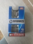 Brinks High Security Ball Style Keyed Entry Satin Nickel Door Knob 2107-119 New. Fixed Price $20.00.