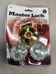 Master Lock Door Security Glass Knobs Handles #5253D New. Fixed Price $24.89.