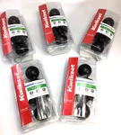 5 Kwikset Cove Hall Closet Passage Doorknobs Black 67727-001. Fixed Price $99.90.