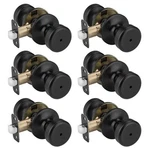 Black Door Knobs, Pismo With Lock, Privacy Handles Interior Fo.... Fixed Price $50.73.